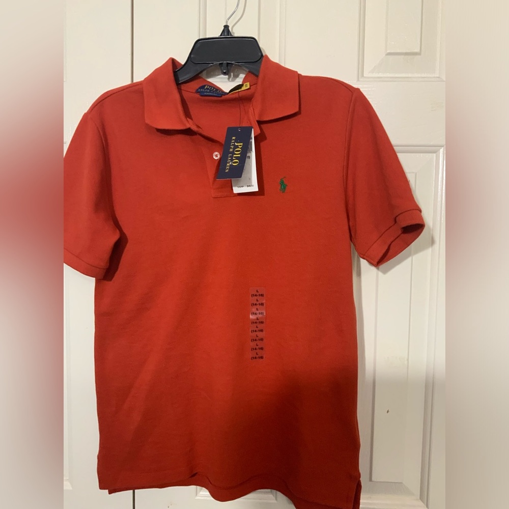 NWT Polo By Ralph Lauren Youth Boy Shirt.